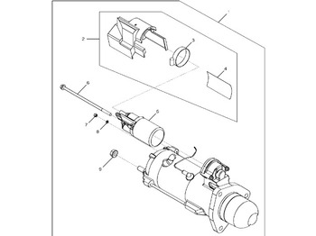Motor de arranque JOHN DEERE