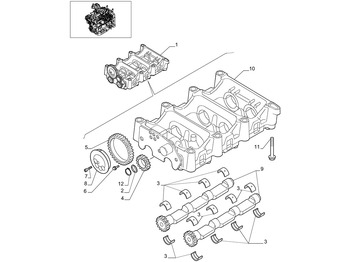 Motor e peças NEW HOLLAND