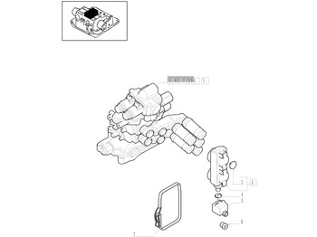Válvula hidráulica NEW HOLLAND