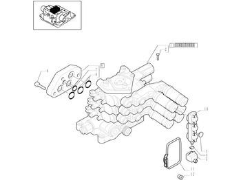 Válvula hidráulica NEW HOLLAND