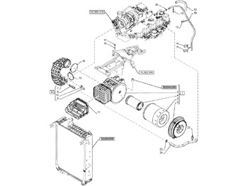Filtro de ar NEW HOLLAND
