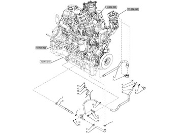 Motor e peças NEW HOLLAND