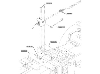 Válvula hidráulica NEW HOLLAND