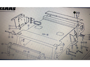 Peça de reposição CLAAS