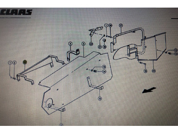 Peça de reposição CLAAS