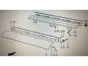 Peça de reposição CLAAS