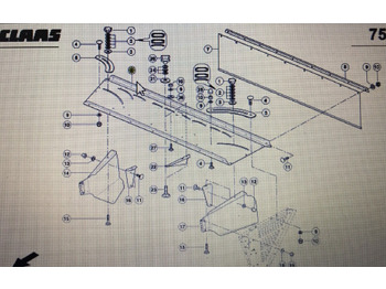Peça de reposição CLAAS