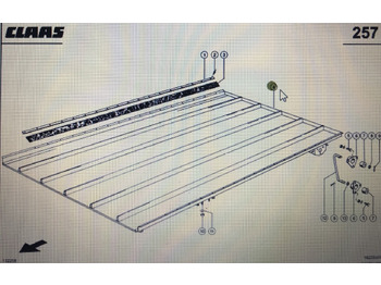 Peça de reposição CLAAS