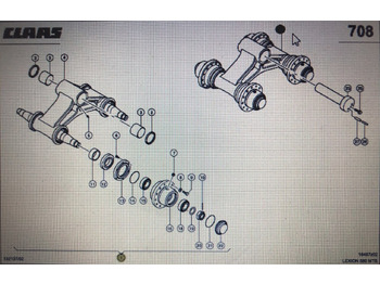 Peça de reposição CLAAS