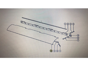 Peça de reposição CLAAS