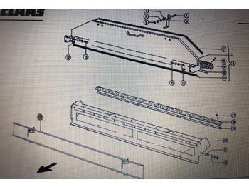 Peça de reposição CLAAS