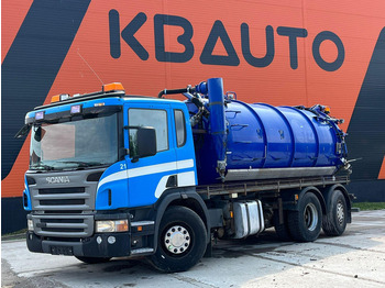 Caminhão limpa fossa SCANIA P