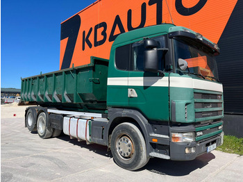 Camião polibenne Scania R 124 400 6x2 MARREL AL 20 ton / L=5600 mm / BOX FOR SALE SEPARATELY: foto 4