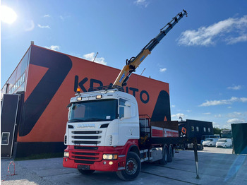 Camião de caixa aberta/ Plataforma SCANIA R 500
