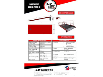 Rampa de carregamento novo AZ RAMP-PRIME XS-8 .  Industrial  Loading Ramp: foto 2