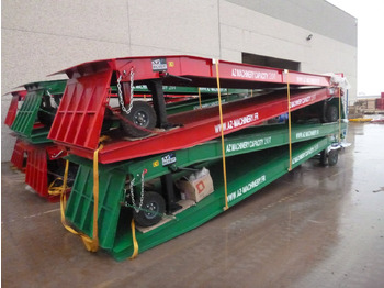 Rampa de carregamento novo **RENTAL** Large Mobile dock ramp, uncouplable AZ RAMP - KING VERSION, BIG FOOT  LLO 20 T: foto 4