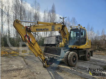 Escavadeira de rodas KOMATSU PW130