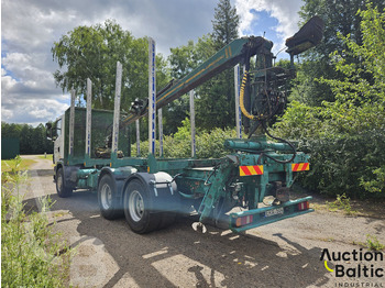 Reboque florestal Scania R 124 GB: foto 4