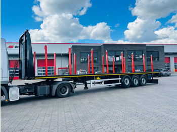 Semi-reboque transporte de madeira PAVIC