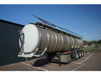Semirreboque tanque para transporte de produtos químicos Dijkstra 3 AXLE CHEMIE TANK TRAILER 42 m3: foto 2