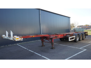 Semi-reboque transportador de contêineres/ Caixa móvel Renders 3 AXLE EXTENDABLE CONTAINER TRANSPORT TRAILER: foto 2