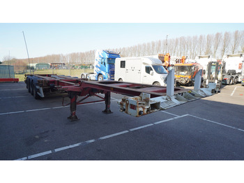 Semi-reboque transportador de contêineres/ Caixa móvel Renders 3 AXLE EXTENDABLE CONTAINER TRANSPORT TRAILER: foto 3