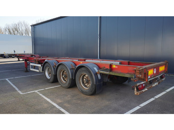 Semi-reboque transportador de contêineres/ Caixa móvel Renders 3 AXLE EXTENDABLE CONTAINER TRANSPORT TRAILER: foto 4