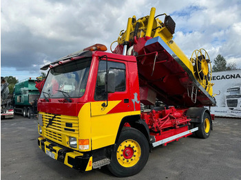 Caminhão limpa fossa Volvo FL 10.320 12m3 Sludge / Vacuum & High Pressure-Truck, YM: 1990: foto 3 Caminhão limpa fossa Volvo FL 10.320 12m3 Sludge / Vacuum & High Pressure-Truck, YM: 1990: foto 3