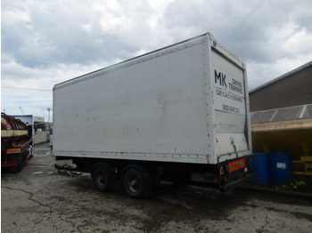 Reboque furgão DRAWBAR BOX VAN TRAILER TANDEM AXLE (EX DRIVING SCHOOL MOT EXPIRED): foto 5