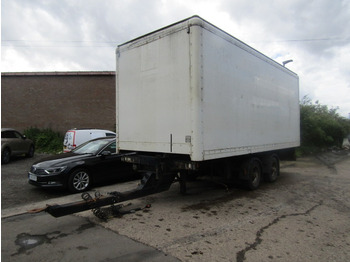 Reboque furgão DRAWBAR BOX VAN TRAILER TANDEM AXLE (EX DRIVING SCHOOL MOT EXPIRED): foto 4