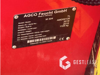 Gadanheira Massey Ferguson M304 TL: foto 5