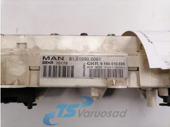 Aquecimento/ Ventilação por Camião MAN Ecu, CCM 81619906061: foto 4