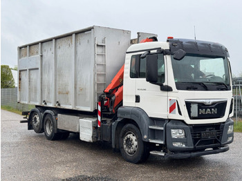 Camião basculante MAN 26.360 TGS Pafinger PK12002 Glaskipper 2 Trennw.: foto 3