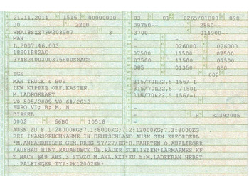 Camião grua MAN 26.360 TGS Pafinger PK12002 Glaskipper 2 Trennw.: foto 2