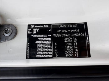 Caminhão tanque Mercedes-Benz 2536 ADR Valid & kipphydraulik für Gastank: foto 3