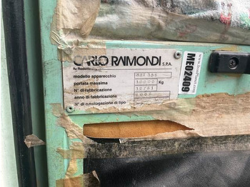 Guindaste de torre Carlo Raimondi MRT186: foto 5