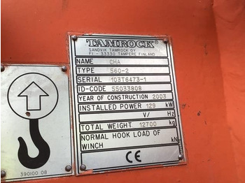 Máquina de perfuração Tamrock CHA560: foto 5