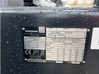 Empilhadeira elétrica novo Doosan B20T-7 PLUS: foto 5