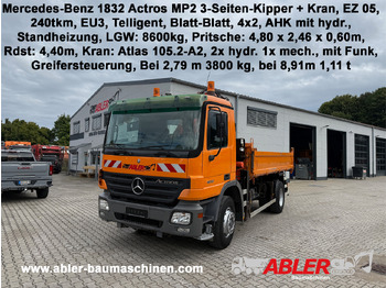 Camião basculante MERCEDES-BENZ Actros 1832