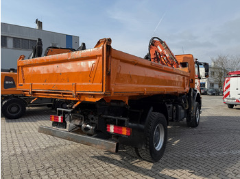 Camião basculante, Camião grua Mercedes-Benz 1833 Axor Kipper Kran Allrad: foto 4