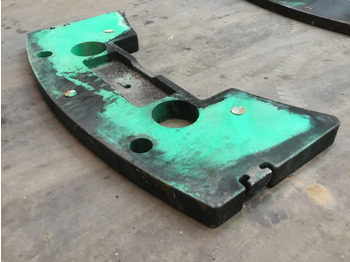 Contrapeso por Grua móvel FAUN ATF 60-3 counterweight 2 ton: foto 2