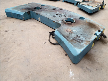 Contrapeso por Grua móvel FAUN ATF 60-3 counterweight 3.1 ton: foto 3