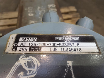 Suspensão por Grua móvel Liebherr LTM 1055-3.2 sliding beam complete rear: foto 5