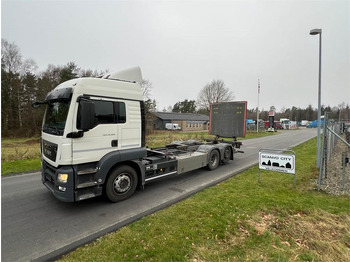 Camião transportador de contêineres/ Caixa móvel MAN TGS 26.500