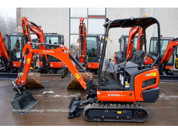 Mini escavadeira KUBOTA KX016-4