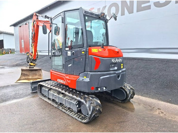 Mini escavadeira Kubota KX060-5 PYÖRITTÄJÄ, RASVARI YM.: foto 2
