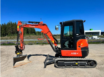 Mini escavadeira KUBOTA