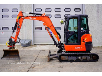 Mini escavadeira KUBOTA