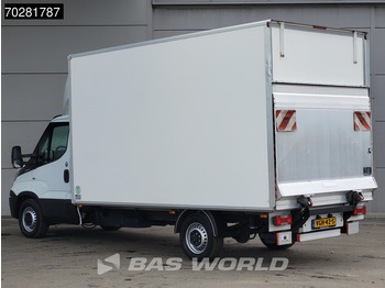 Carrinha de contentor Iveco Daily 35S18 3.0L Laadklep Bakwagen Airco Lat om Lat Euro6 Meubelbak Koffer 20m3 Airco: foto 2