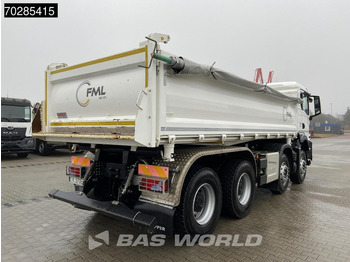 Camião basculante MAN TGS 35.440 TGS 8X4 14m3 3-Way tipper Hardox Big-Axle Steel-suspension Euro 6: foto 5